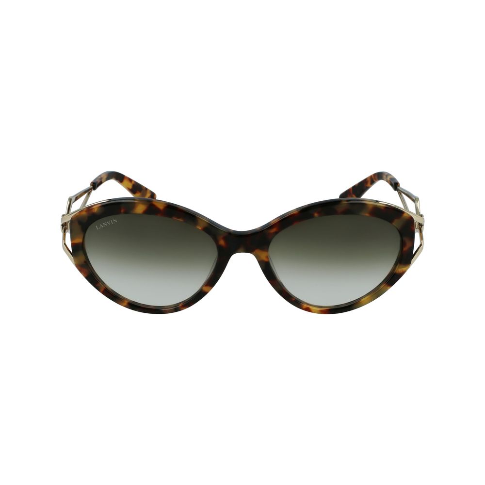 Lanvin Brown Acetate Sunglasses