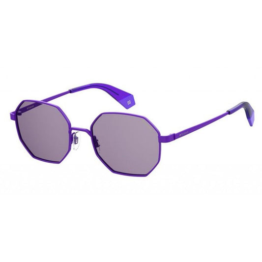 Polaroid Purple Metal Sunglasses