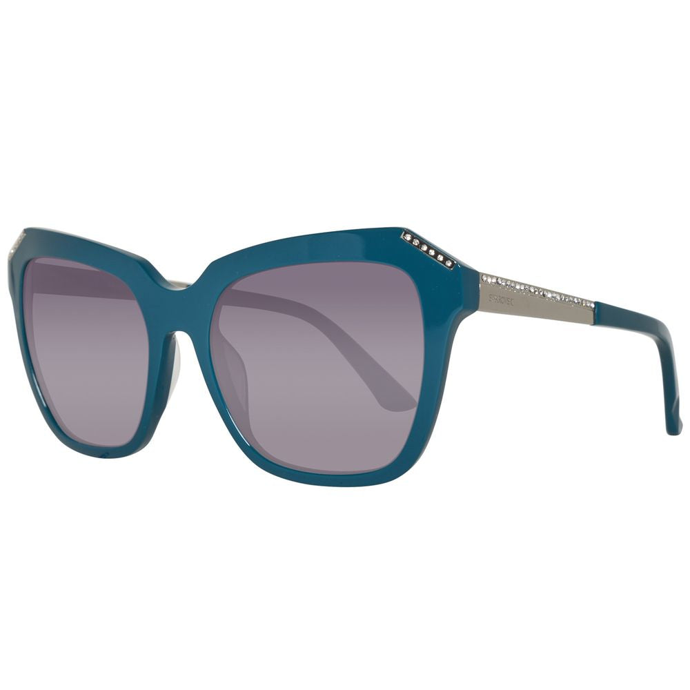 Swarovski Blue Acetate Sunglasses