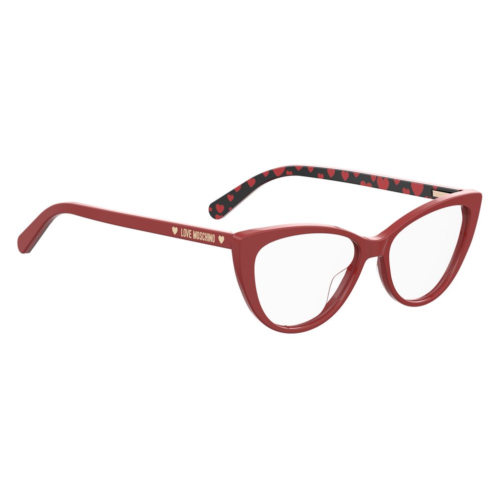 Love Moschino Red Acetate Frames