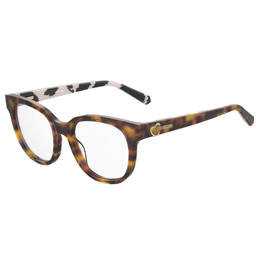 Love Moschino Brown Acetate Frames