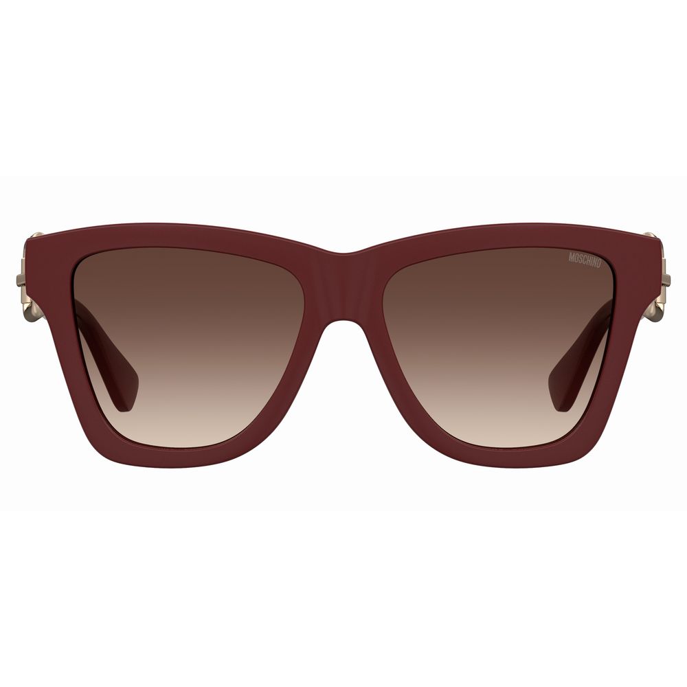 Moschino Red Acetate Sunglasses