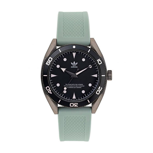 Adidas Green Silicone Watch