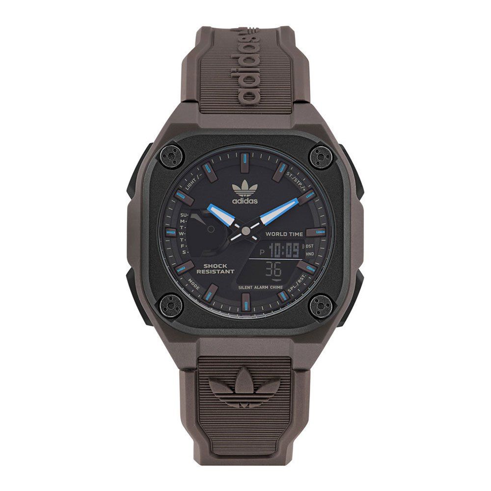 Adidas Brown Silicone Watch