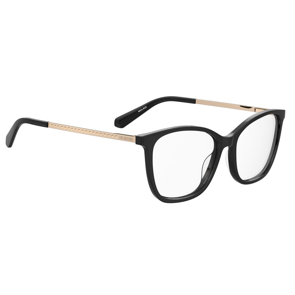 Love Moschino Black Acetate Frames