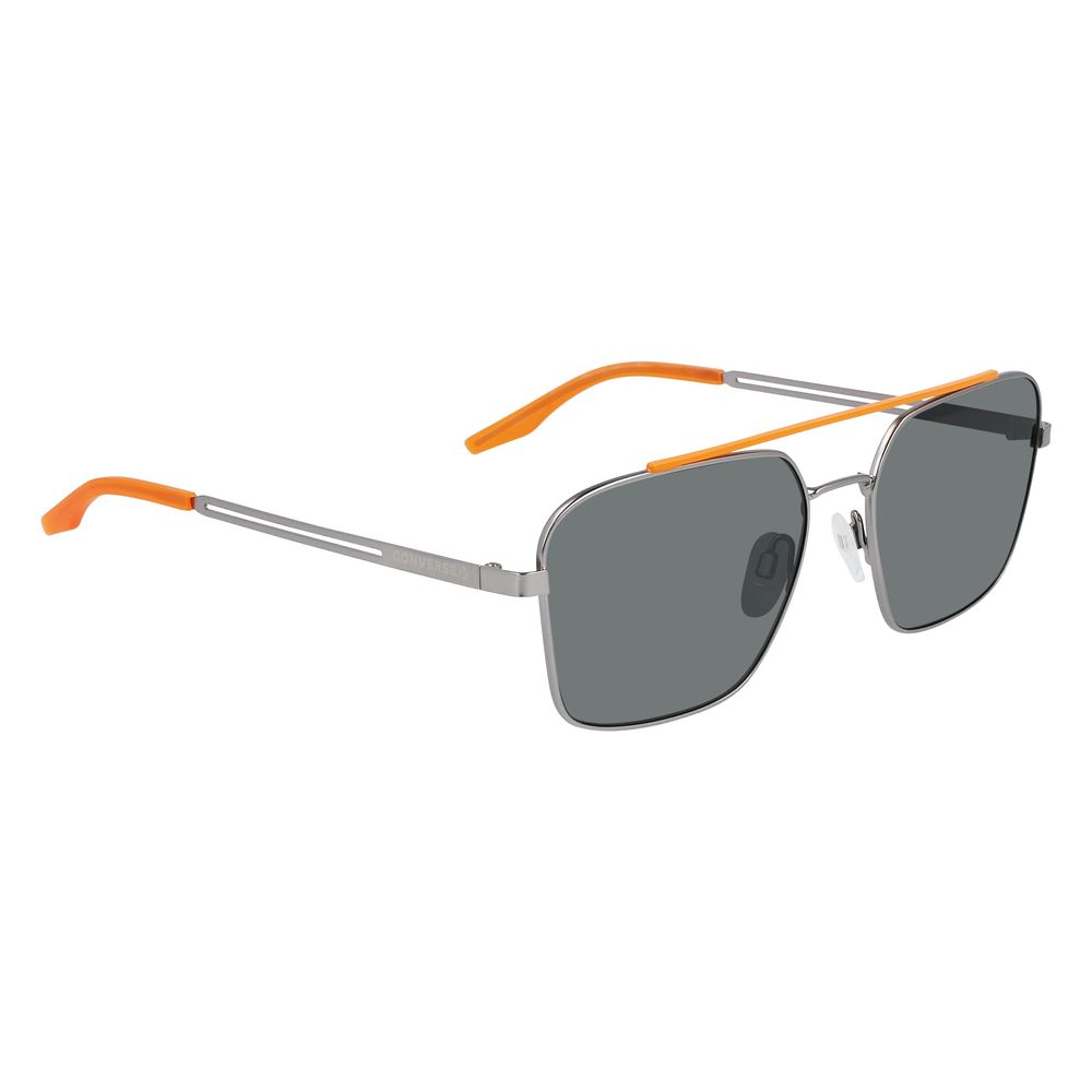 Converse Gray Metal Sunglasses