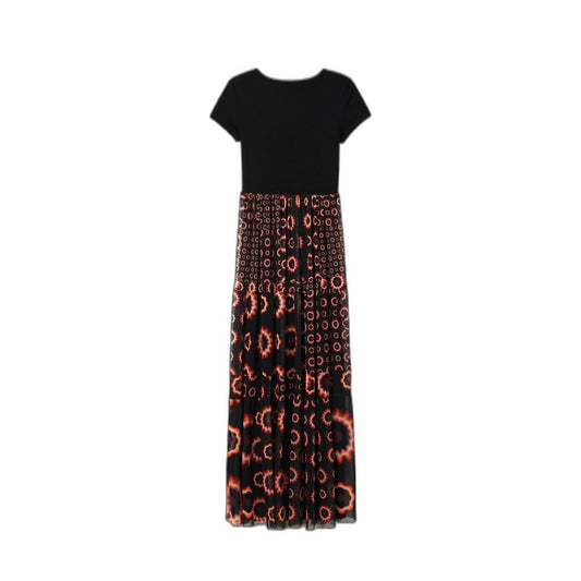 Desigual Black Polyester Dress