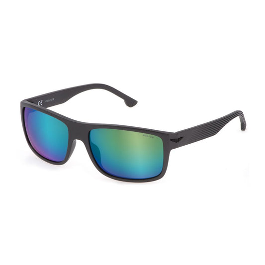 Police Gray Injected Sunglasses