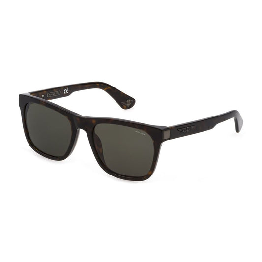 Police Brown Plastic Sunglasses