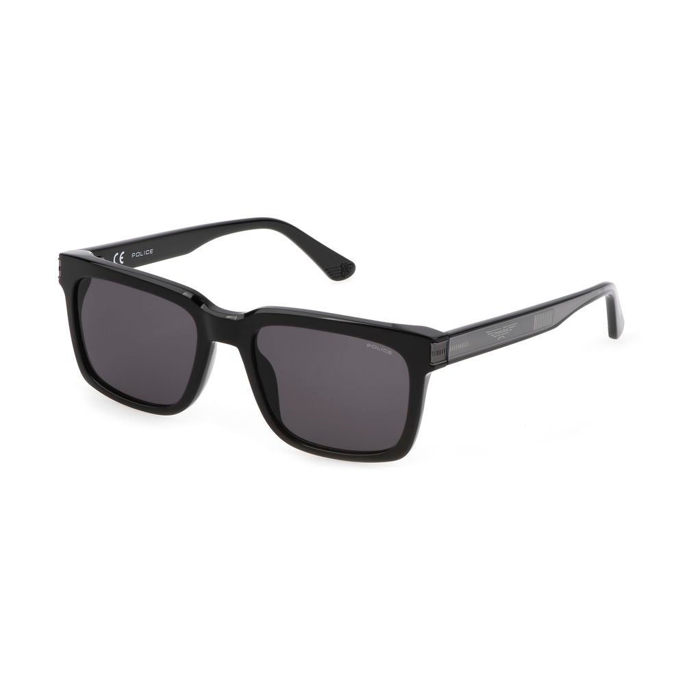 Police Black Plastic Sunglasses