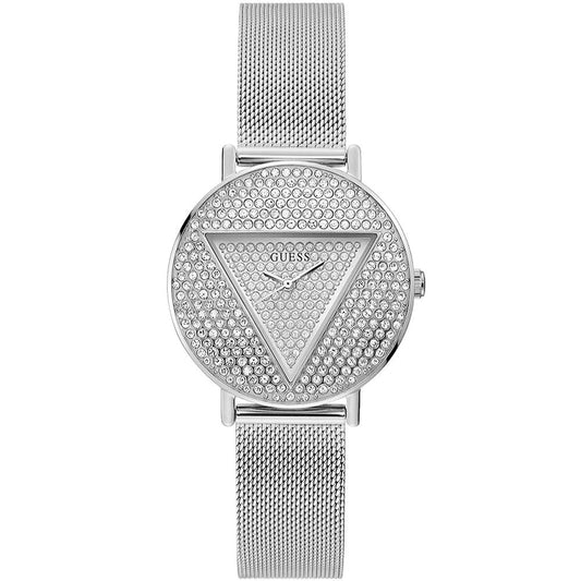 Guess Gray Stainless Steel Watch