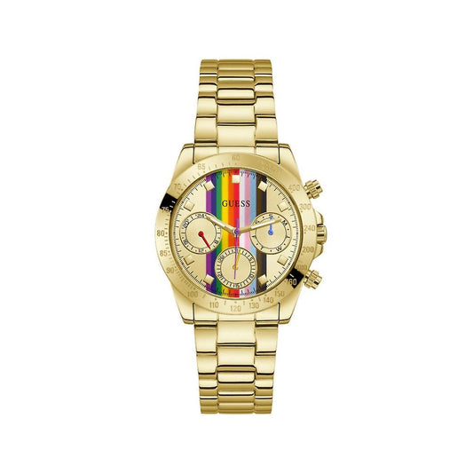 Guess Gold Stainless Steel Watch