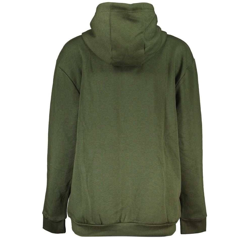 Cavalli Class Green Cotton Sweater