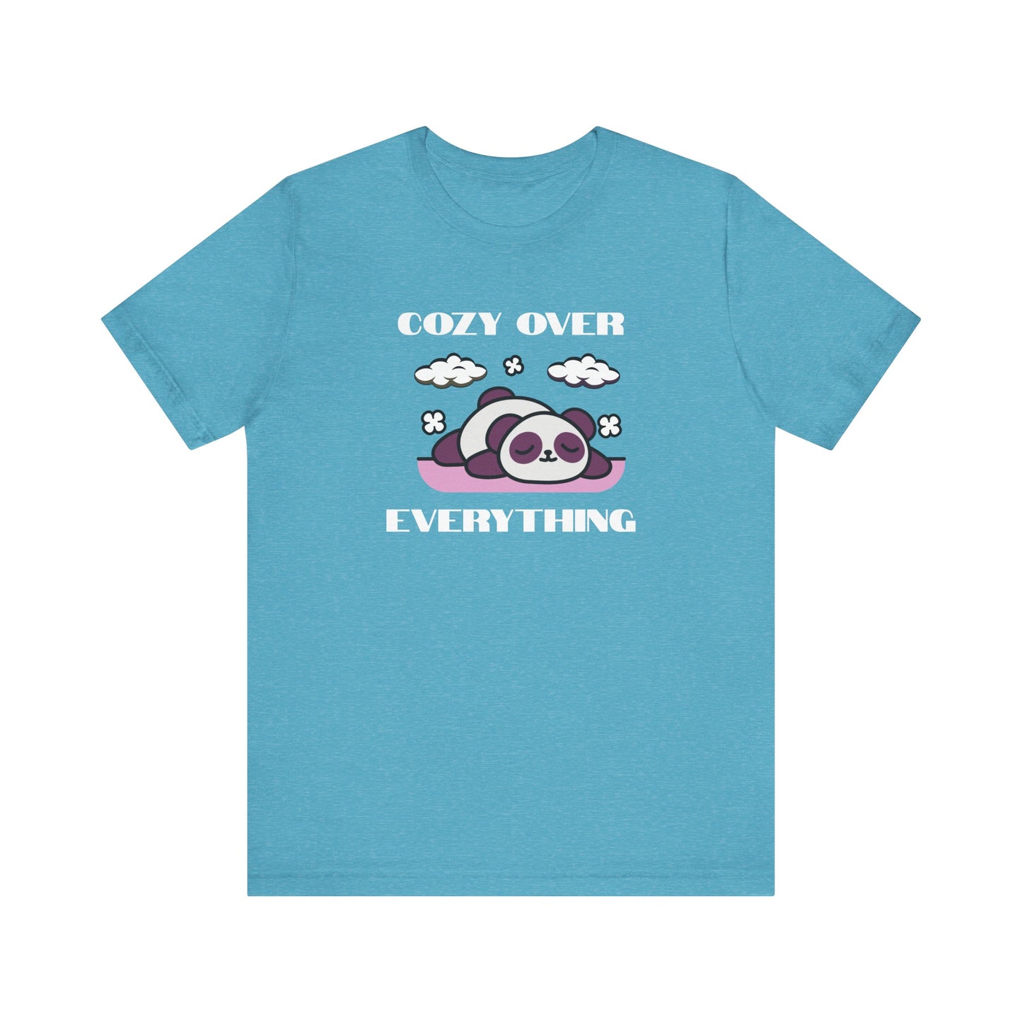 Cozy Over Everything Panda Tee