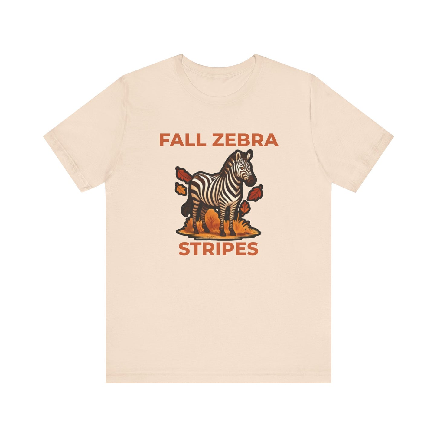 Fall Zebra Stripes Tee T-Shirt