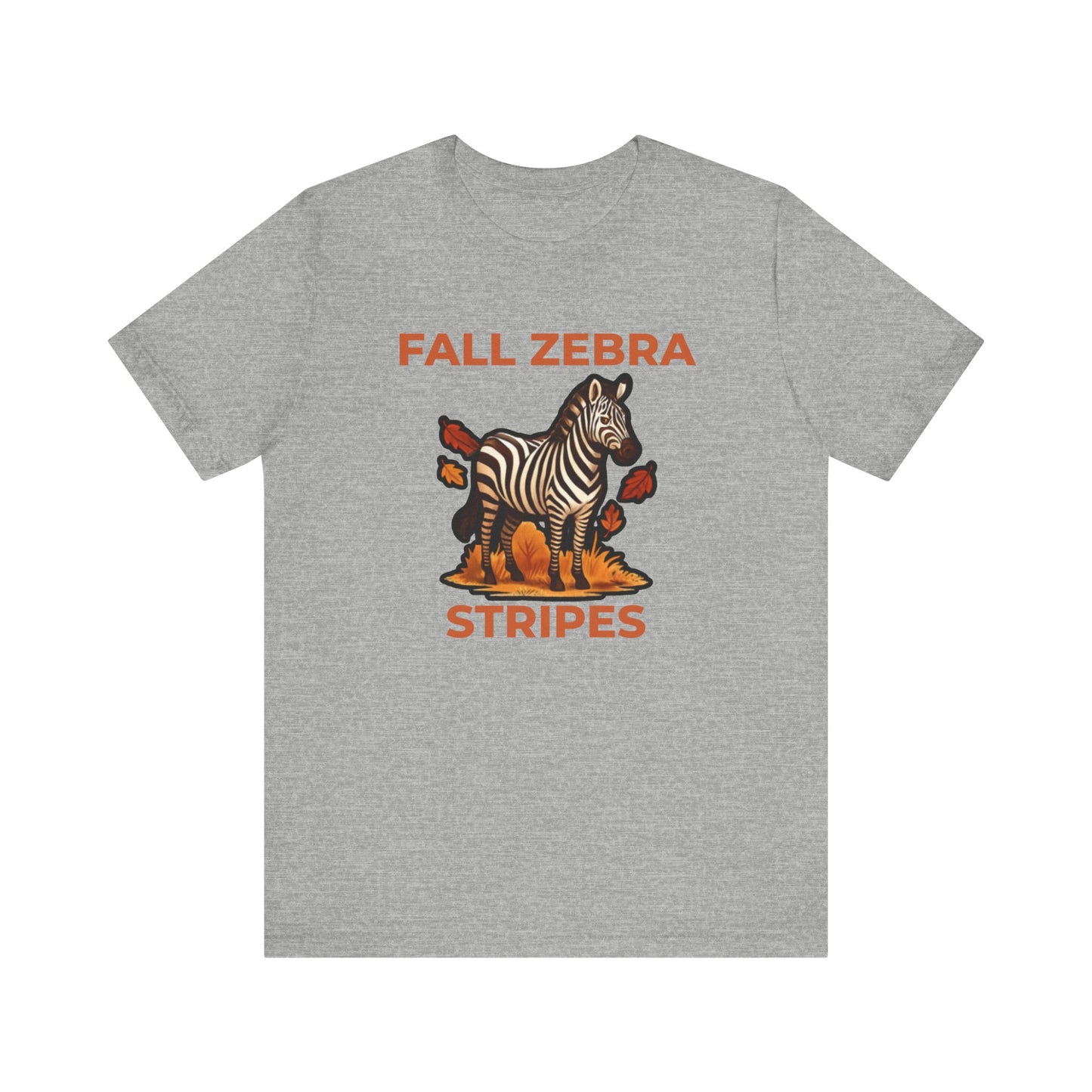 Fall Zebra Stripes Tee T-Shirt