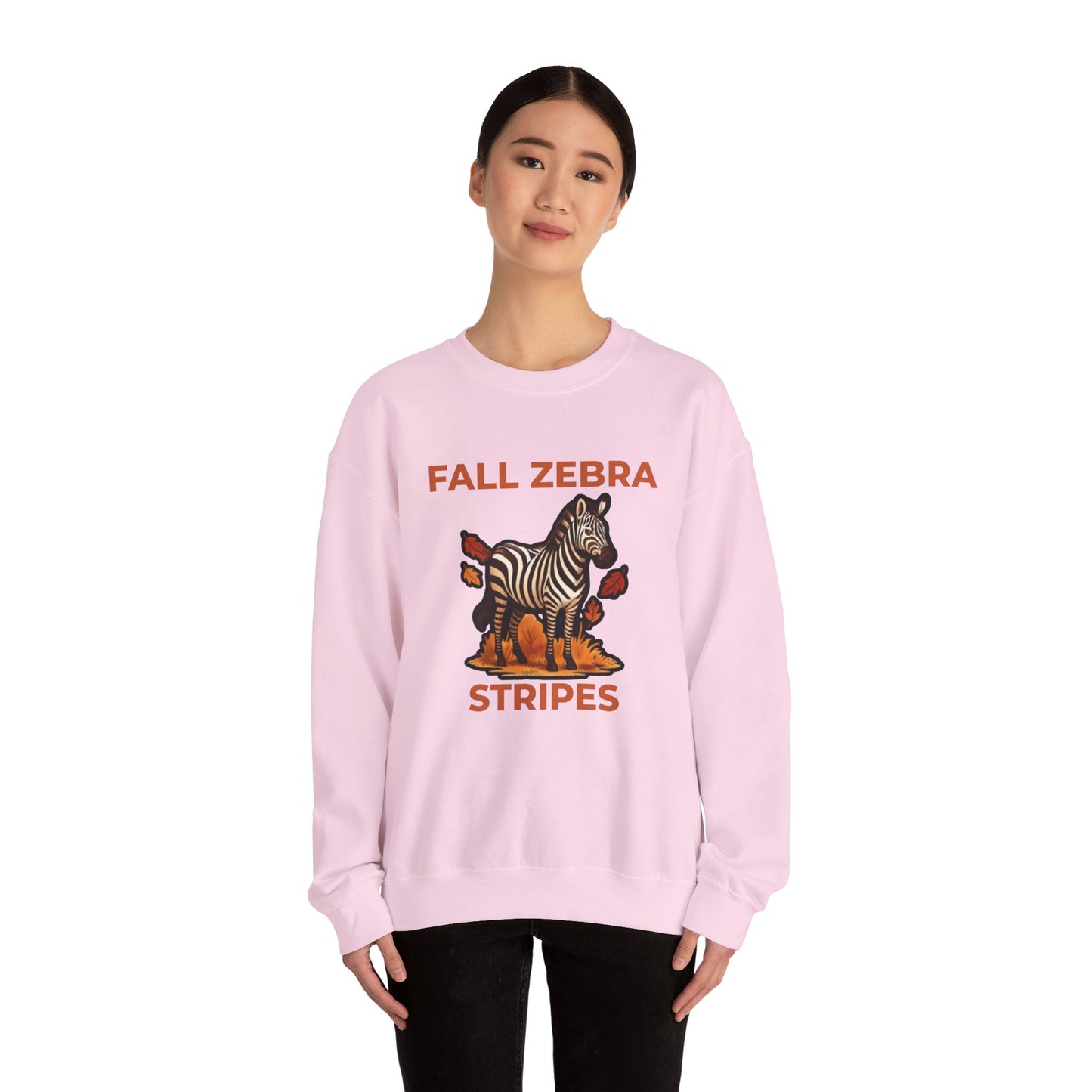 Fall Zebra Stripes Sweatshirt