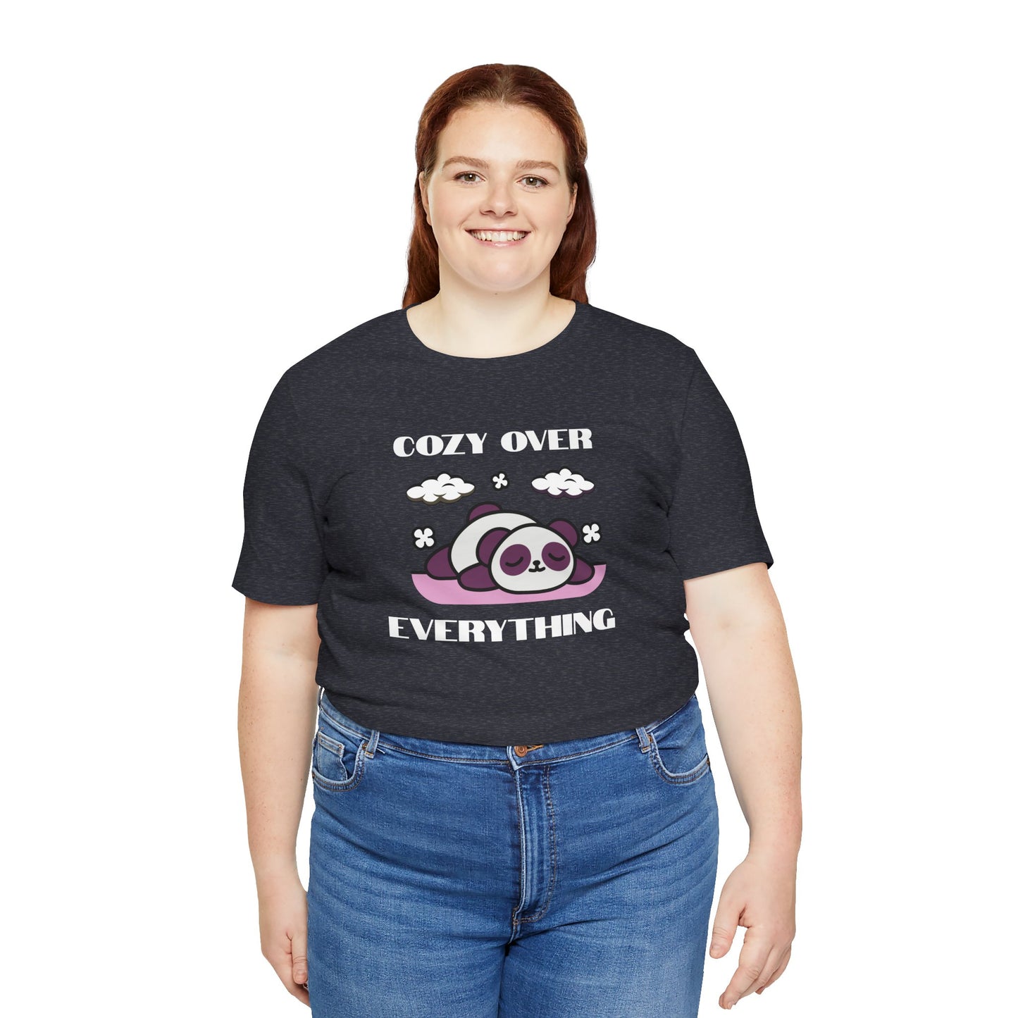 Cozy Over Everything Panda Tee