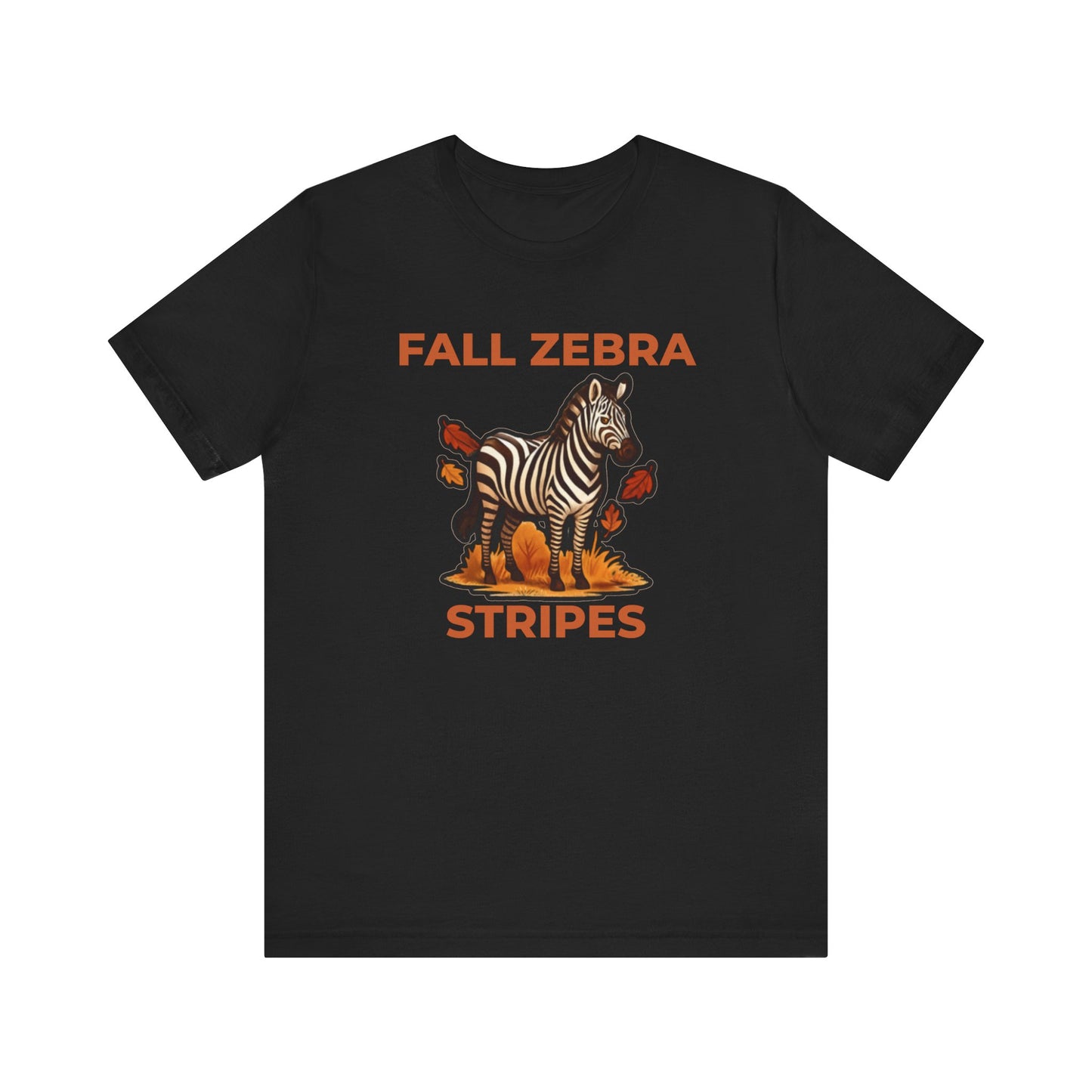 Fall Zebra Stripes Tee T-Shirt