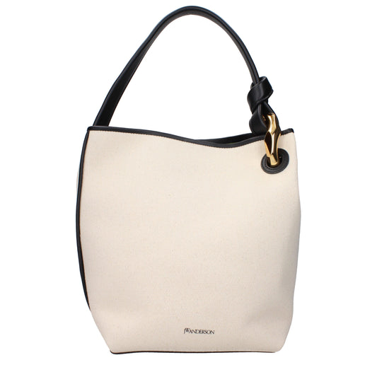 Jw Anderson Beige Fabric Handbag