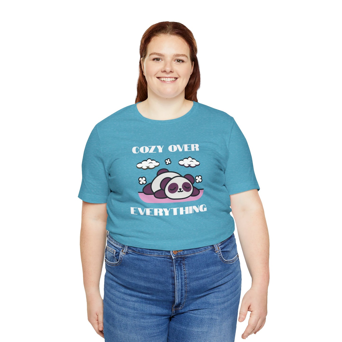 Cozy Over Everything Panda Tee