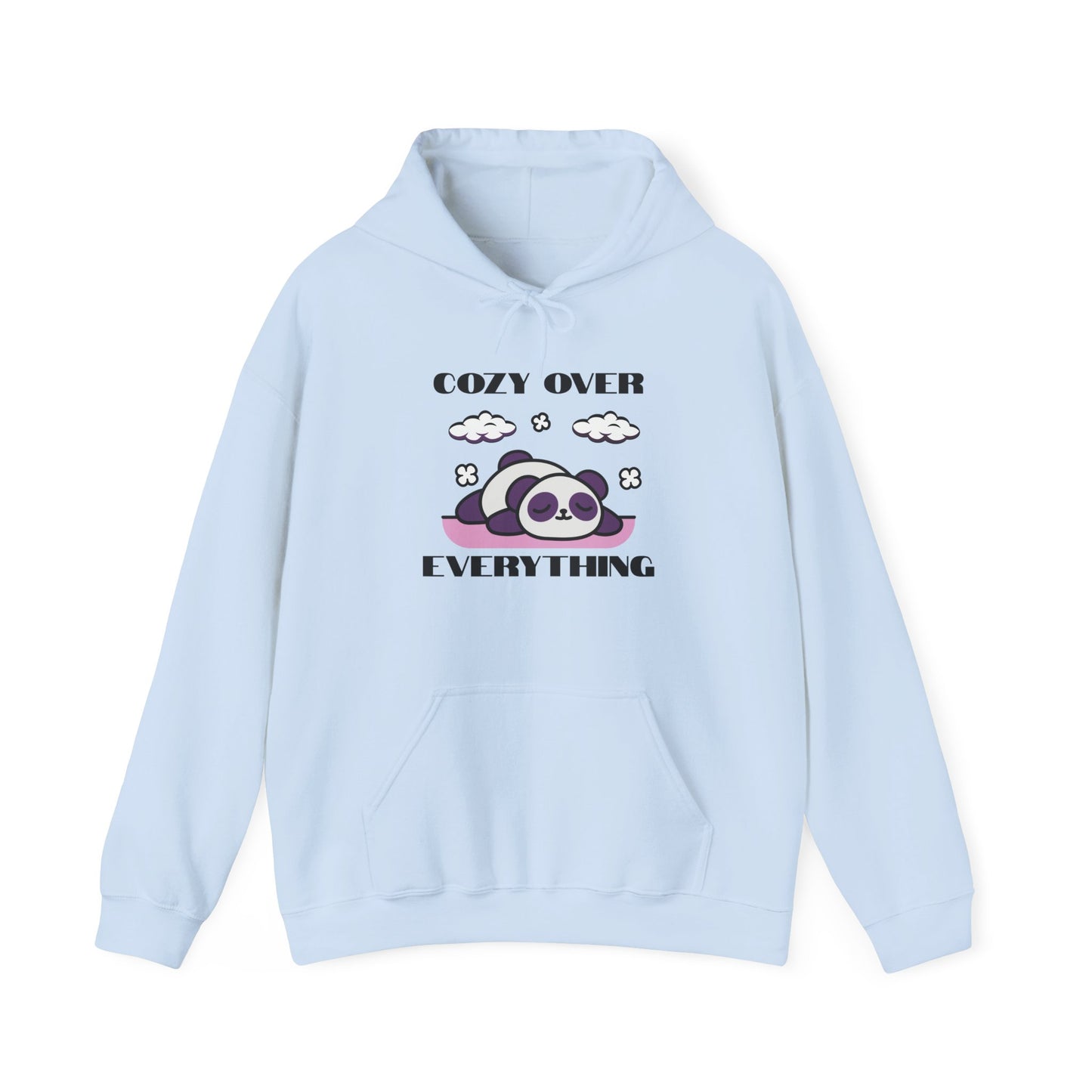 Cozy Over Everything Panda Hoodie