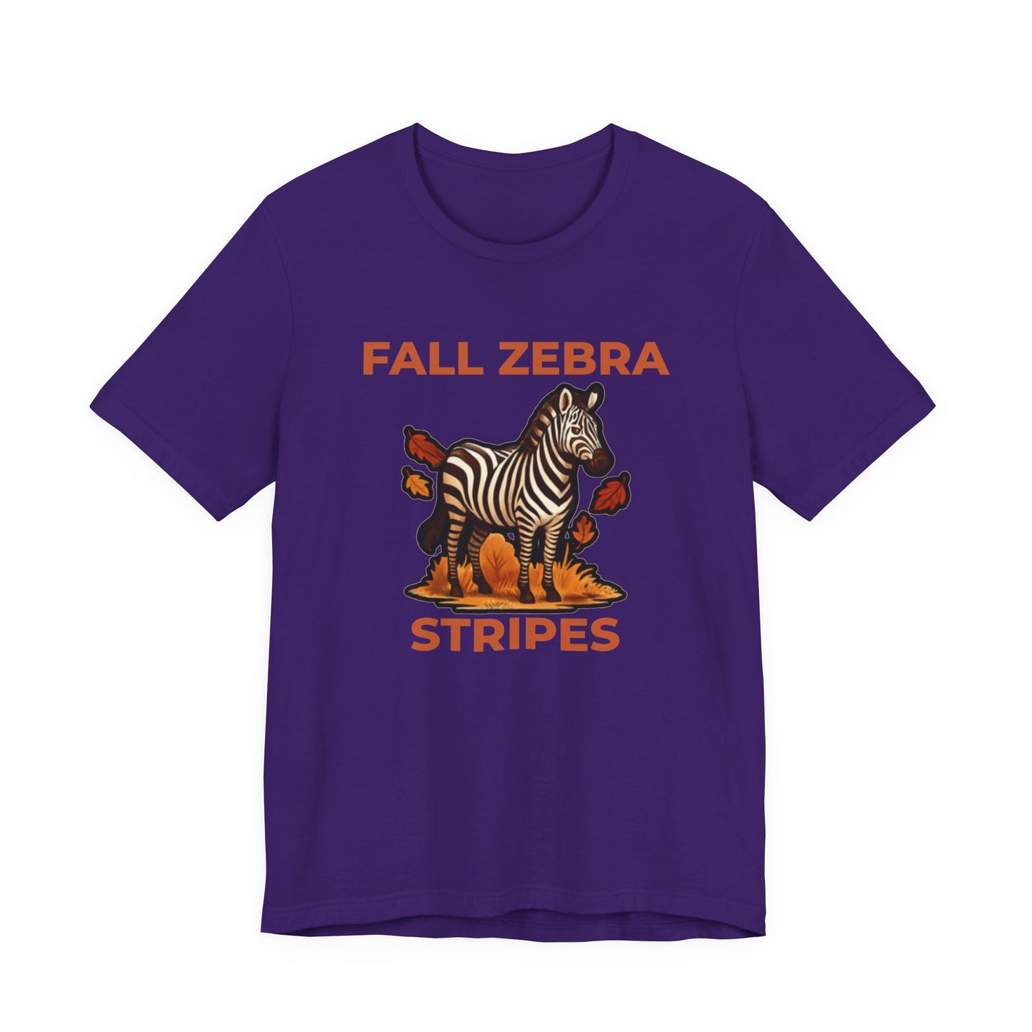 Fall Zebra Stripes Tee T-Shirt