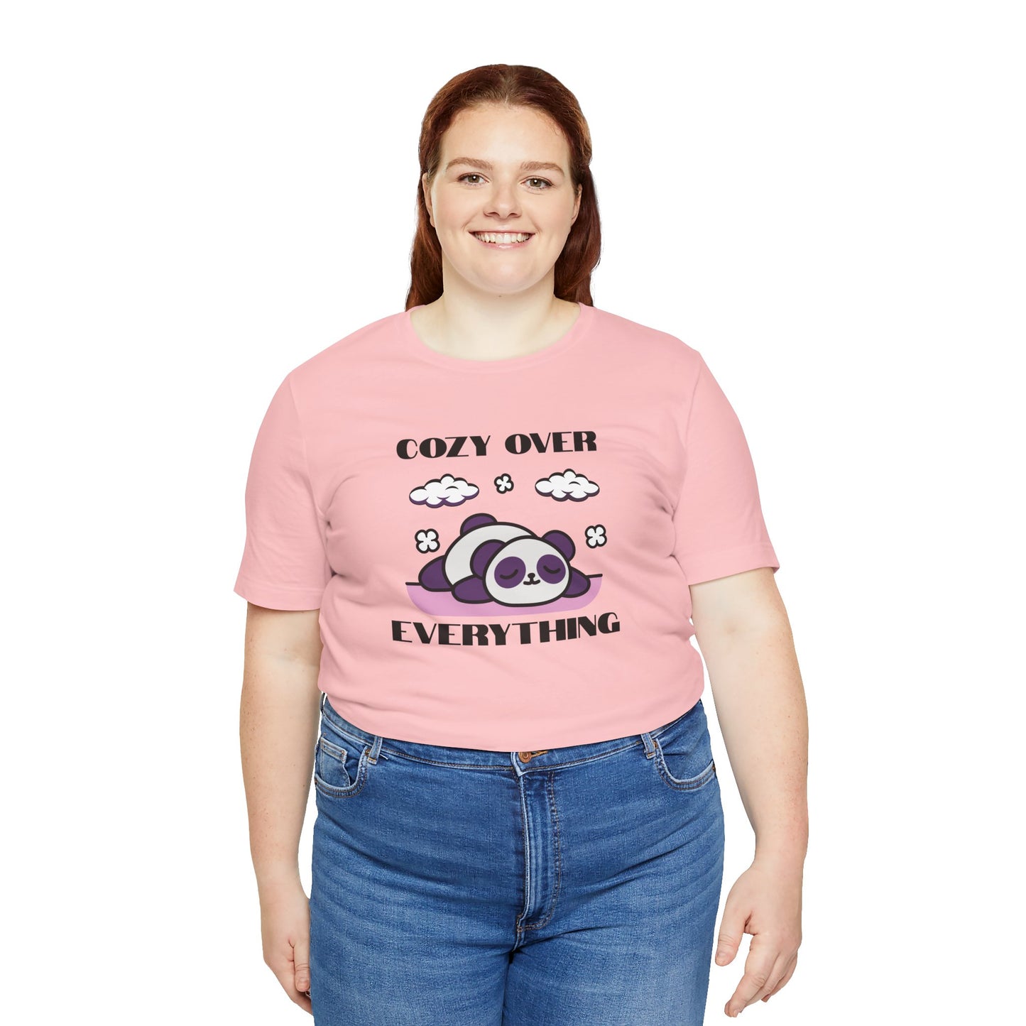Cozy Over Everything Panda Tee