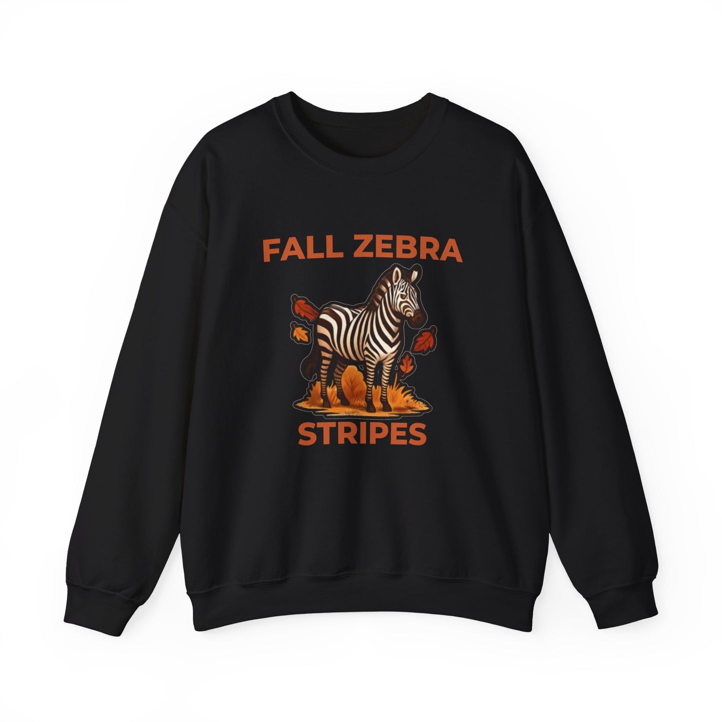 Fall Zebra Stripes Sweatshirt