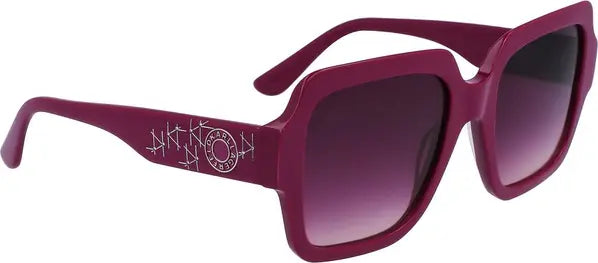 Karl Lagerfeld Gray Haircalf Sunglasses